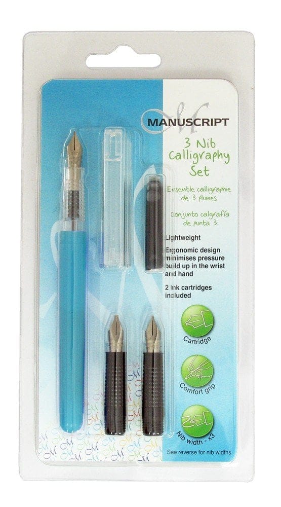 Manuscript 3 Nib Calligraphy Set mt1951g Manuscript 3 Nib Calligraphy Set