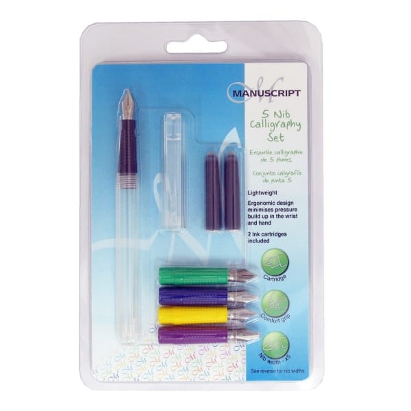 Manuscript 5 Nib Calligraphy Set