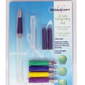 Manuscript 5 Nib Calligraphy Set