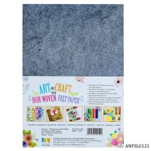A4 Felt Sheets - Light Grey (Pack of 10 sheets)