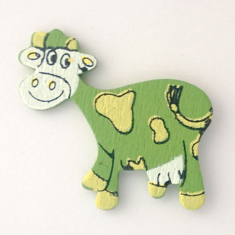 Wooden Die Cuts - Cow (Pack of 5) cadc 01 2 cadc-01-2