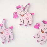 Wooden Die Cuts - Elephant (Pack of 5)