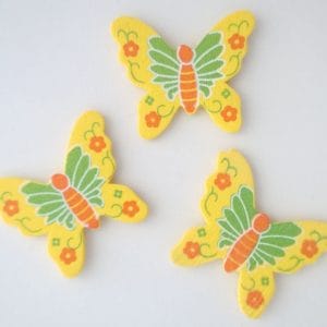 Wooden Die Cuts - Butterflies (Pack of 5)