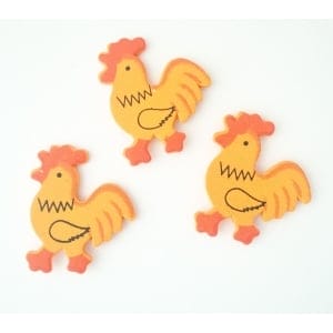 Wooden Die Cuts - Hen (Pack of 5)