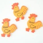 Wooden Die Cuts - Hen (Pack of 5)