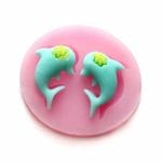 Mini Dolphins Silicone Clay Mould
