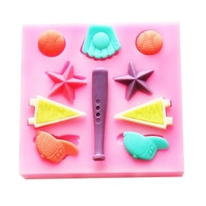 Baseball Silicone Clay Mould