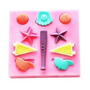 Baseball Silicone Clay Mould