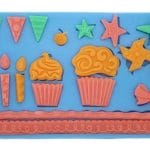 Birthday Celebrations Silicone Clay Mould