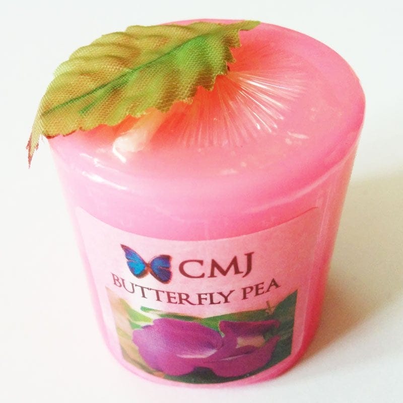 Aromatic Pillar Candles - Butterfly Pea (Small) capc 02 1 Aromatic Pillar Candles - Butterfly Pea (Small)