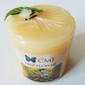 Aromatic Pillar Candles - Peep Flower (Small)