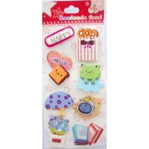 Hello Glitter Sticker