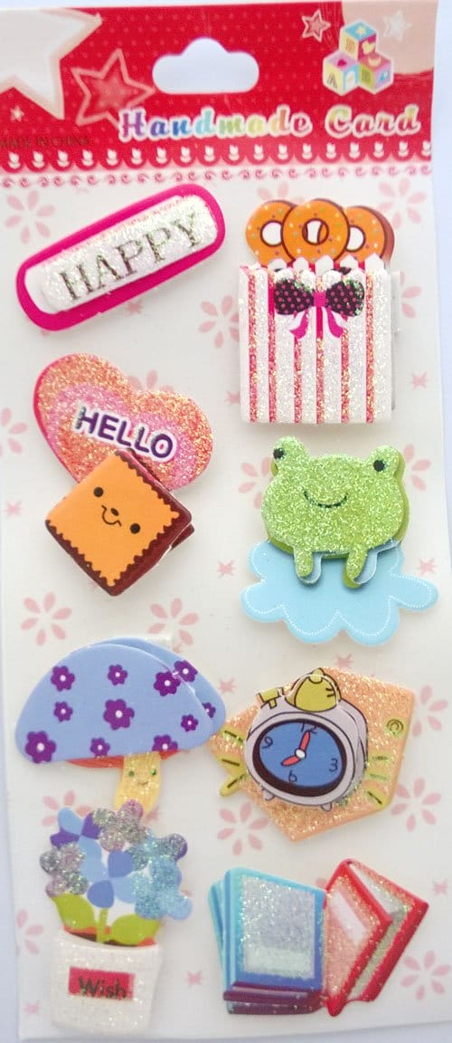 Hello Glitter Sticker cast 100 Hello Glitter Sticker