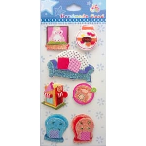 Christmas Glitter Sticker