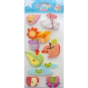 Love Glitter Sticker