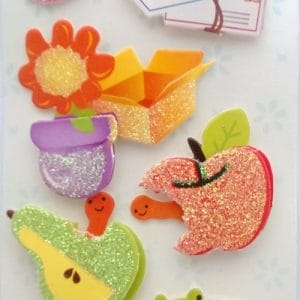 Love Glitter Sticker