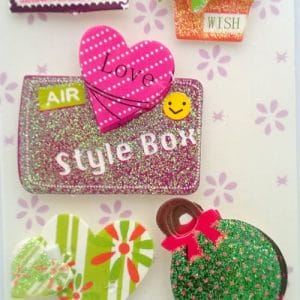 Gifts Glitter Sticker