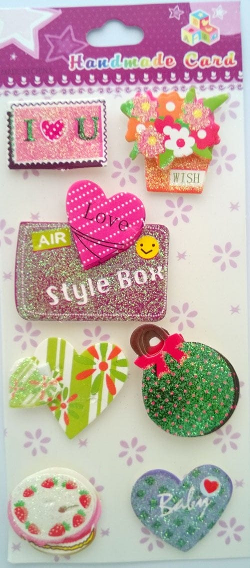 Gifts Glitter Sticker cast 104 Gifts Glitter Sticker