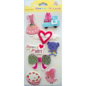 Wishes Glitter Sticker