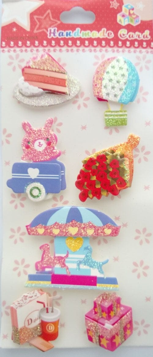 Sweets Glitter Sticker cast 106 Sweets Glitter Sticker