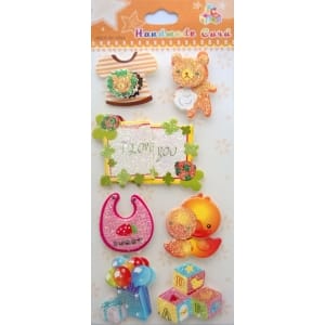 Toys Glitter Sticker
