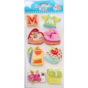 Gifts with Love Glitter Sticker