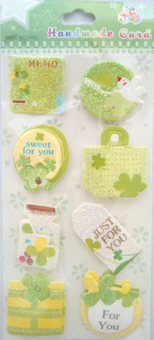 Just for You Glitter Sticker