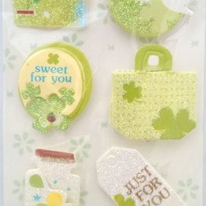 Just for You Glitter Sticker