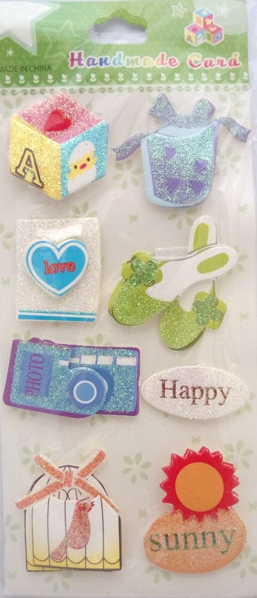 Happy Glitter Sticker cast 93 Happy Glitter Sticker