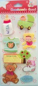 Baby Glitter Sticker