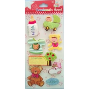 Baby Glitter Sticker