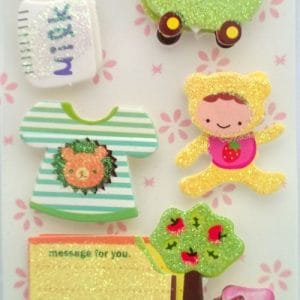 Baby Glitter Sticker