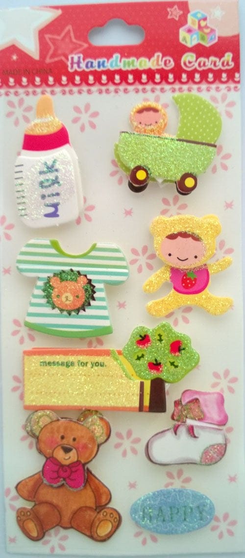 Baby Glitter Sticker cast 94 Baby Glitter Sticker