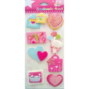 Valentine Glitter Sticker