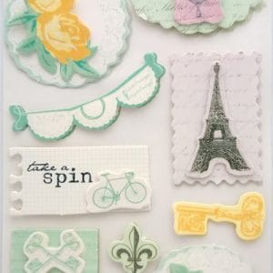 Layered Joy Chipboard Sticker