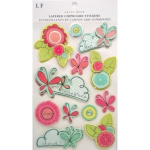 Layered Memories Chipboard Sticker