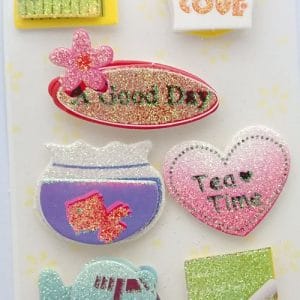 Good Day Glitter Sticker