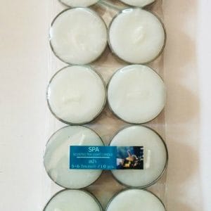 Aromatic Tea Lights - Spa (Pack of 10)