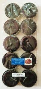 Aromatic Tea Lights - Sandalwood (Pack of 10)