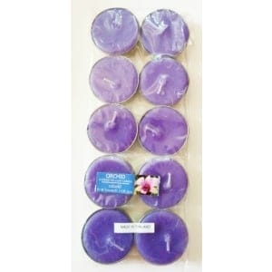 Aromatic Tea Lights - Orchid (Pack of 10)