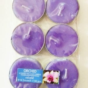 Aromatic Tea Lights - Orchid (Pack of 10)