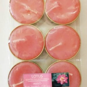 Aromatic Tea Lights - Lotus (Pack of 10)