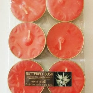 Aromatic Tea Lights - Butterfly Bush (Pack of 10)