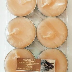 Aromatic Tea Lights - Vanilla (Pack of 10)