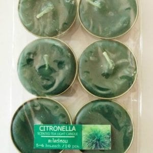 Aromatic Tea Lights - Citronella (Pack of 10)