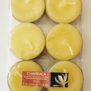 Aromatic Tea Lights - Magnolia Champaca (Pack of 10)