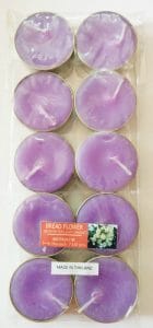 Aromatic Tea Lights - Bread Flower (Pack of 10)