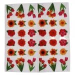 A pack of 12 by 12 inch Decoupage Napkins(5 pcs)  - Floral Design 14