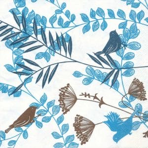 A pack of 12 by 12 inch Decoupage Napkins(5 pcs) - Floral Design 31