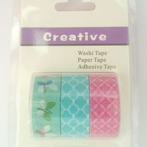 Creative Washi Tapes (Pack of 3 tapes) - Design 1